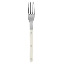 Table Cutlery^SABRE Paris Bistrot fork shiny, ivory Beige