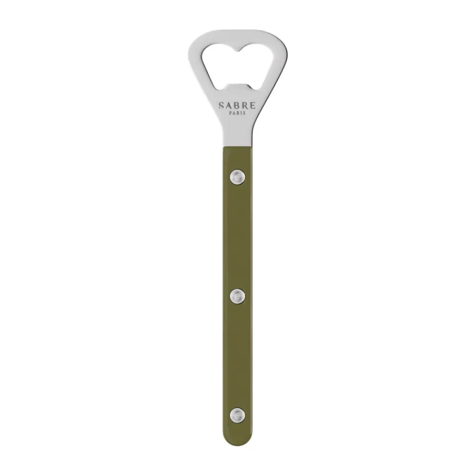 SABRE Paris Bistrot solid bottle opener 16 cm, fern Green