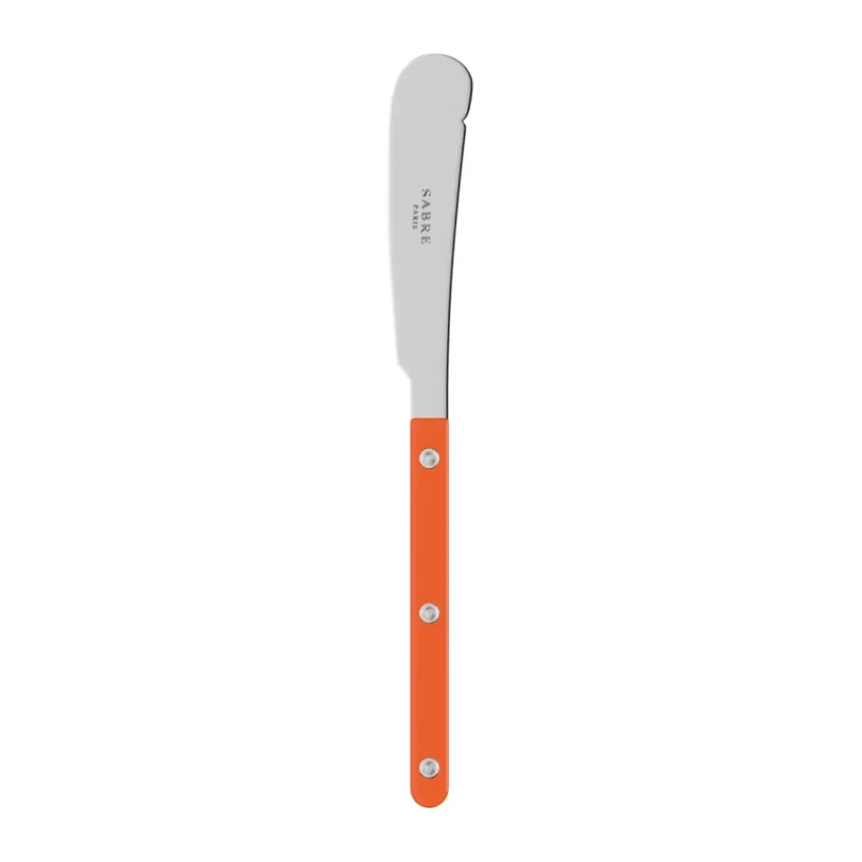 New SABRE Paris Bistrot solid butter knife 16 cm, Orange