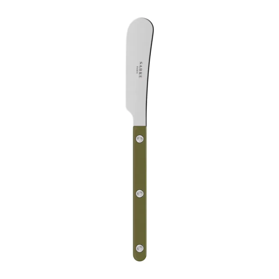 SABRE Paris Bistrot solid butter spreader 14 cm, fern Green