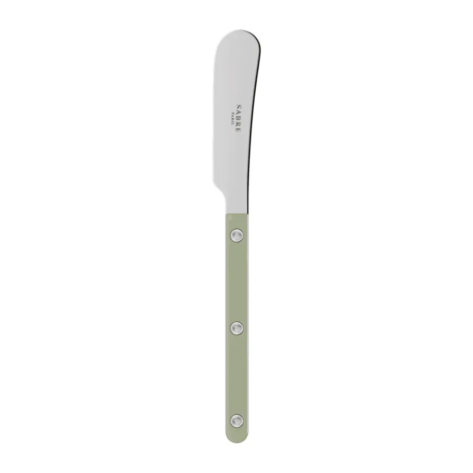 Butter Knives^SABRE Paris Bistrot solid butter spreader 14 cm, Asparagus Green