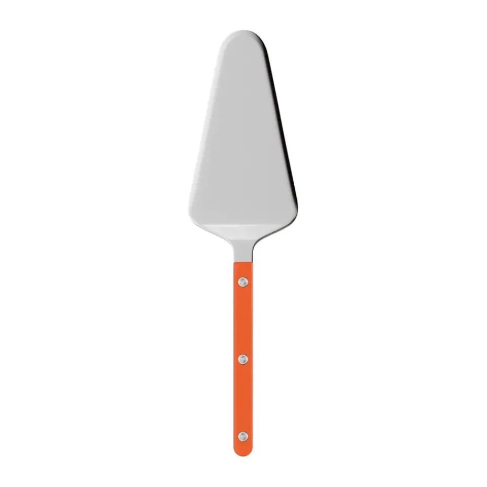 Hot SABRE Paris Bistrot solid cake server 25 cm, Orange