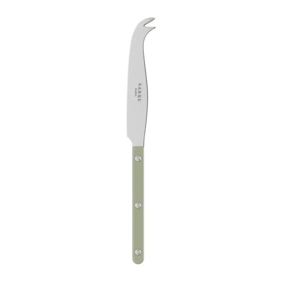 Cheese Knives|Serving Utensils^SABRE Paris Bistrot solid cheese knife 24 cm, Asparagus Green