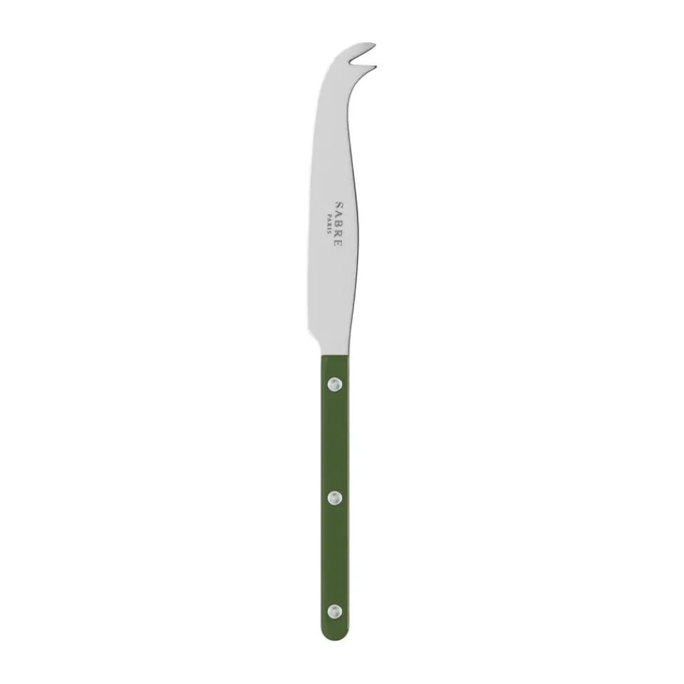 Cheese Knives|Serving Utensils^SABRE Paris Bistrot solid cheese knife 24 cm, Green