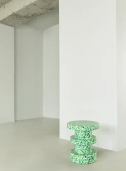 Clearance Normann Copenhagen Bit Stack stool, Green