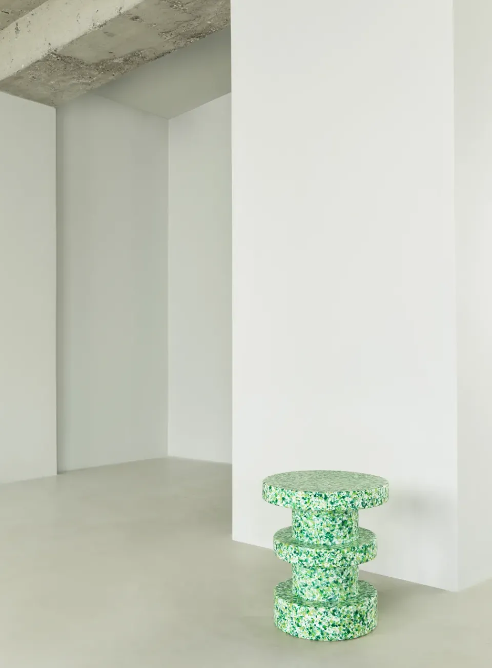 Clearance Normann Copenhagen Bit Stack stool, Green