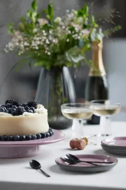 Cake Stands^Bitz cake dish on foot Ø30 cm, Dark Blue