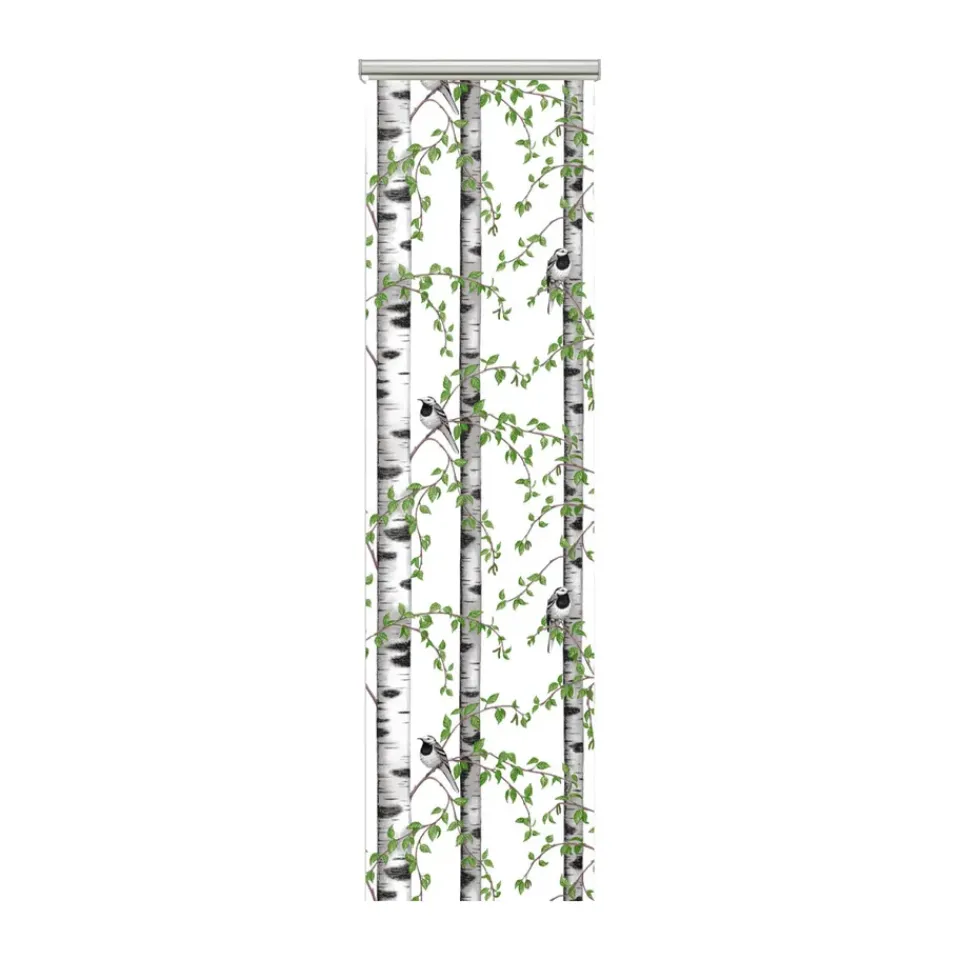Curtains^Arvidssons Textil Björkdungen panel curtain 2-pack, Green