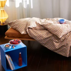 Bed Sets^Juna Bæk&Bølge bed set 220x220 cm, Light blue sand BlueBeige