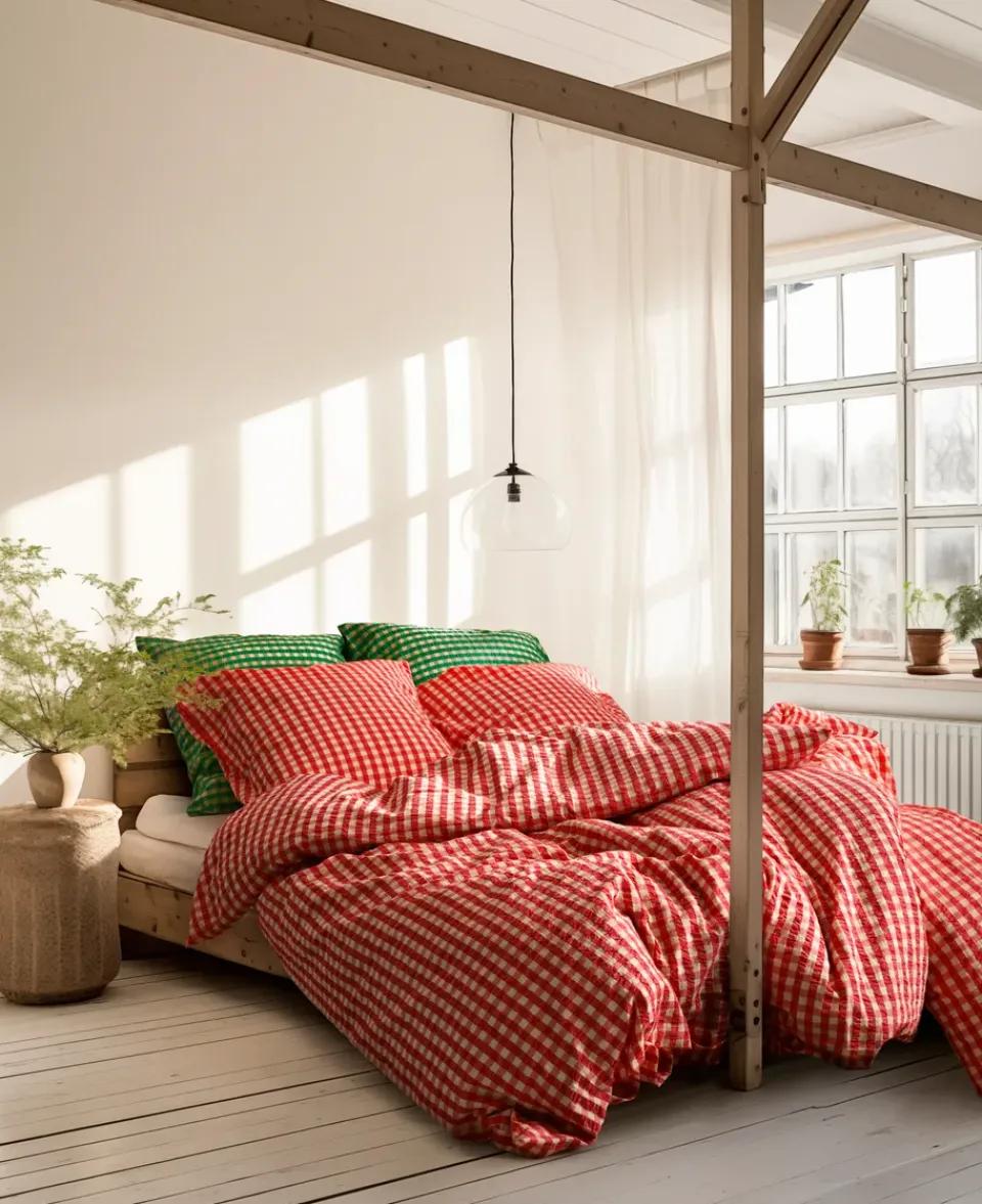 Bed Sets^Juna Bæk&Bølge bed set 150x210 cm, -yellow Red
