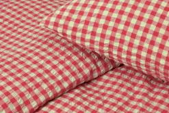 Sale Juna Bæk&Bølge bed set 220x220 cm, -yellow Red