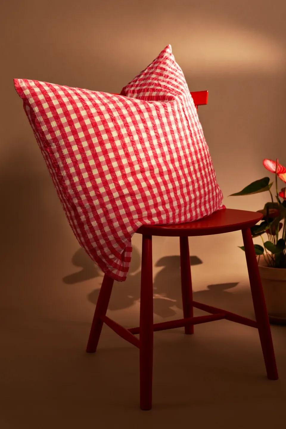 Sale Juna Bæk&Bølge bed set 220x220 cm, -yellow Red