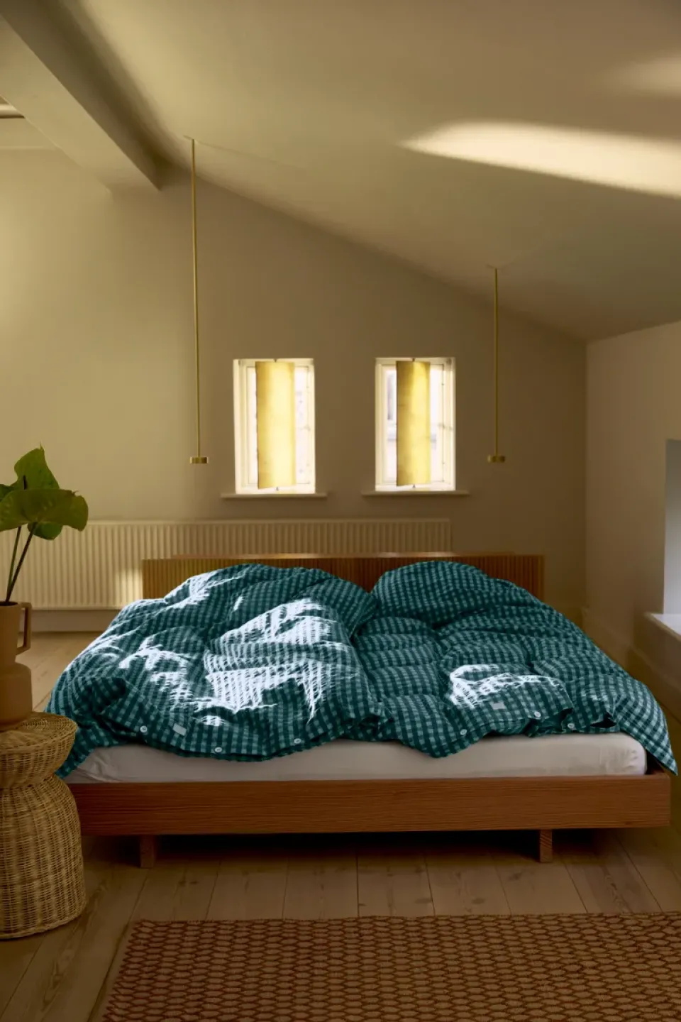 Bed Sets^Juna Bæk&Bølge bedding set 140x220 cm, -light blue Green