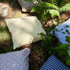 Pillow Cases^Juna Bæk&Bølge pillowcase 50x60 cm, Dark blue-white BlueWhite