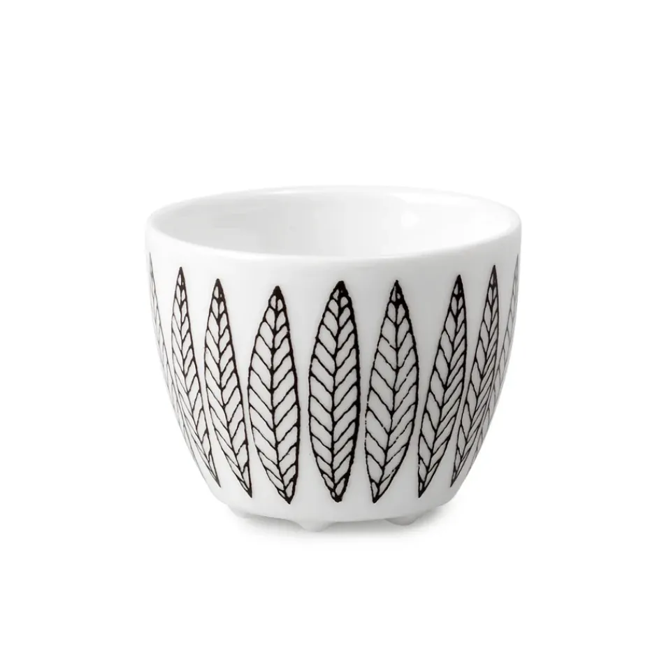 Hot Gustavsbergs Porslinsfabrik Salix egg cup, Black
