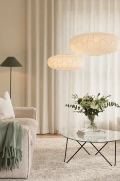 New Globen Lighting Bladverk lampshade Ø50 cm, White