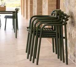 Cane-line Bliss armchair, Dark Green