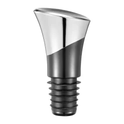 Corkscrews & Openers^Dorre Bliss bottle sealer, Chrome-black Silver-colouredBlack