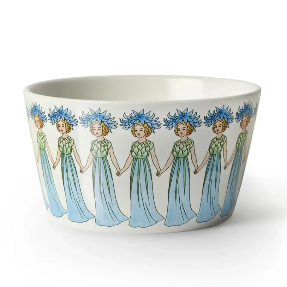 Best Design House Stockholm Blåklint bowl, 50 cl BlueWhite
