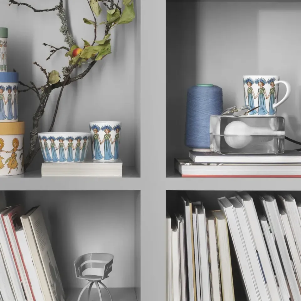 Best Design House Stockholm Blåklint bowl, 50 cl BlueWhite