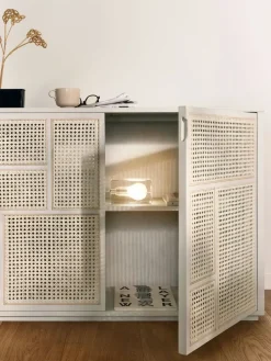 Clearance Design House Stockholm Block Lamp, white cord TransparentWhite