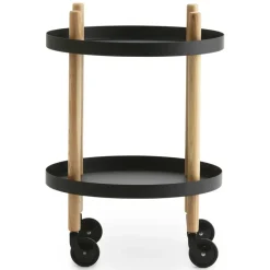 Normann Copenhagen Block table Ø45 cm, Black