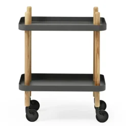 Serving Trolleys^Normann Copenhagen Block table, dark Grey