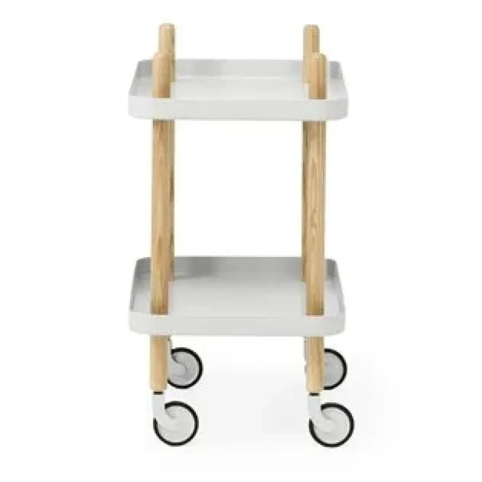 Serving Trolleys^Normann Copenhagen Block table, light Grey