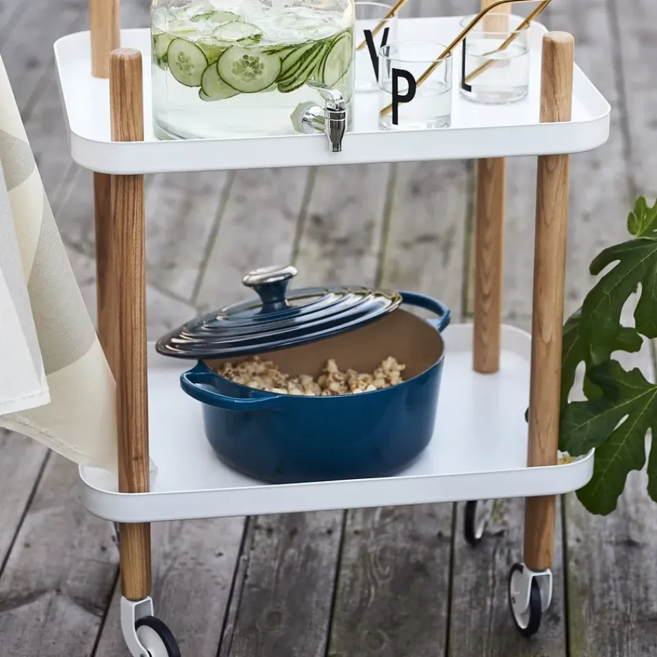 Serving Trolleys^Normann Copenhagen Block table, White