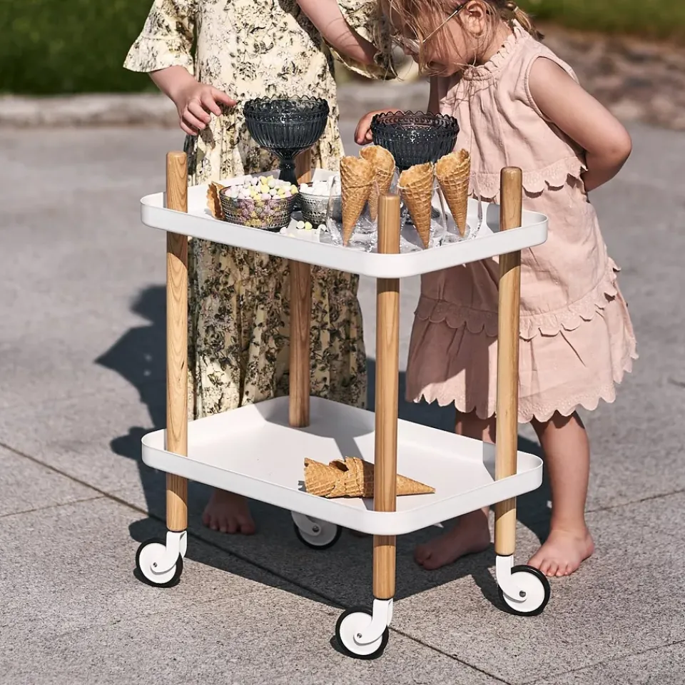 Serving Trolleys^Normann Copenhagen Block table, White