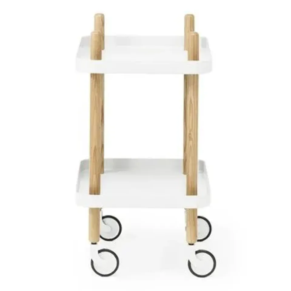 Serving Trolleys^Normann Copenhagen Block table, White