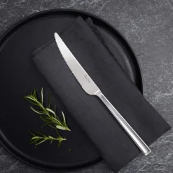 Discount Robert Welch Blockley steak knife smooth, Stainless steel Silver-coloured