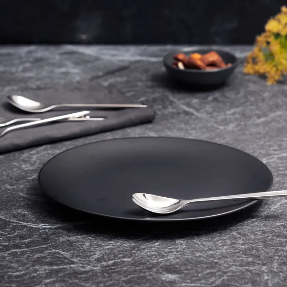 Tea & Coffee Spoons^Robert Welch Blockley teaspoon smooth, Stainless steel Silver-coloured