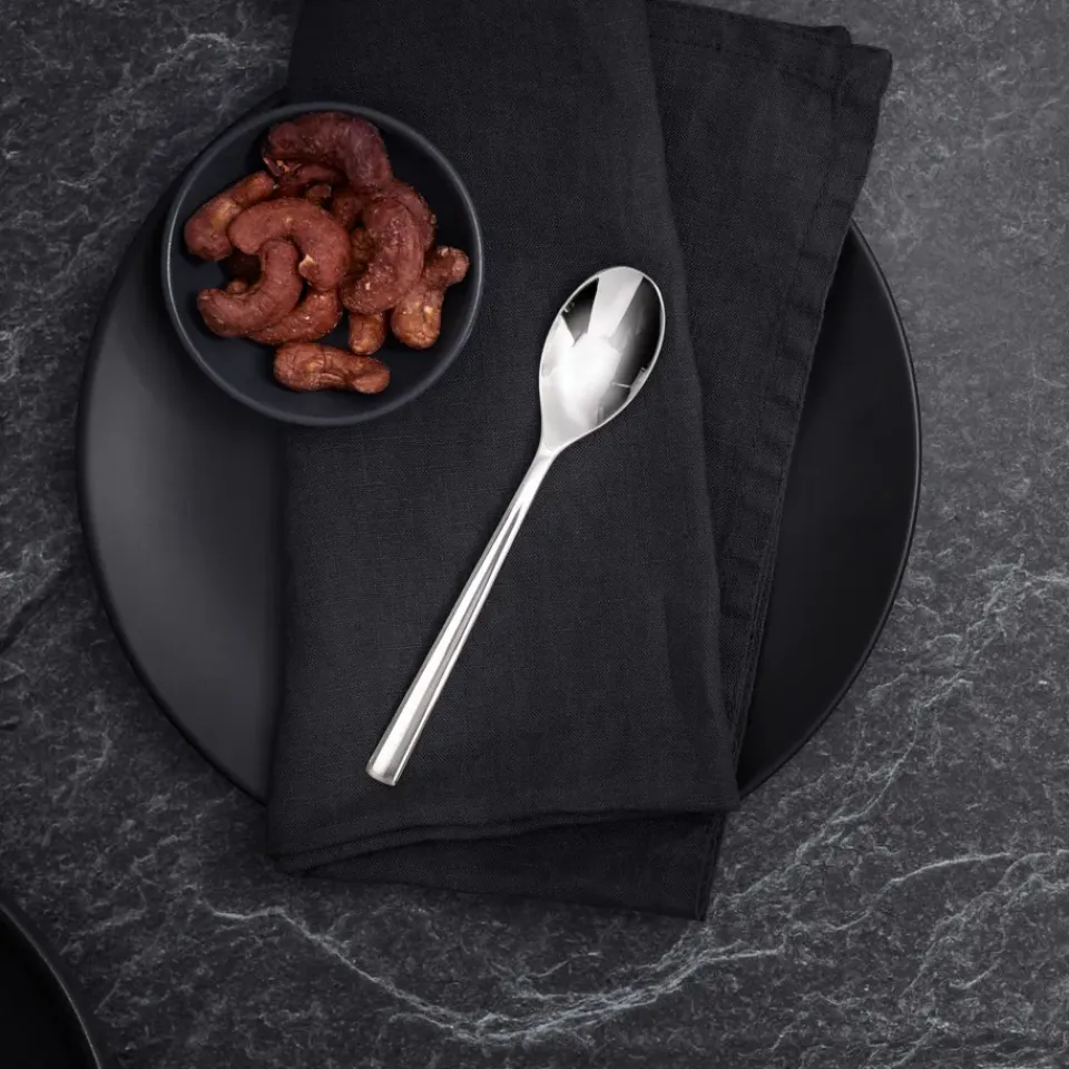 Tea & Coffee Spoons^Robert Welch Blockley teaspoon smooth, Stainless steel Silver-coloured