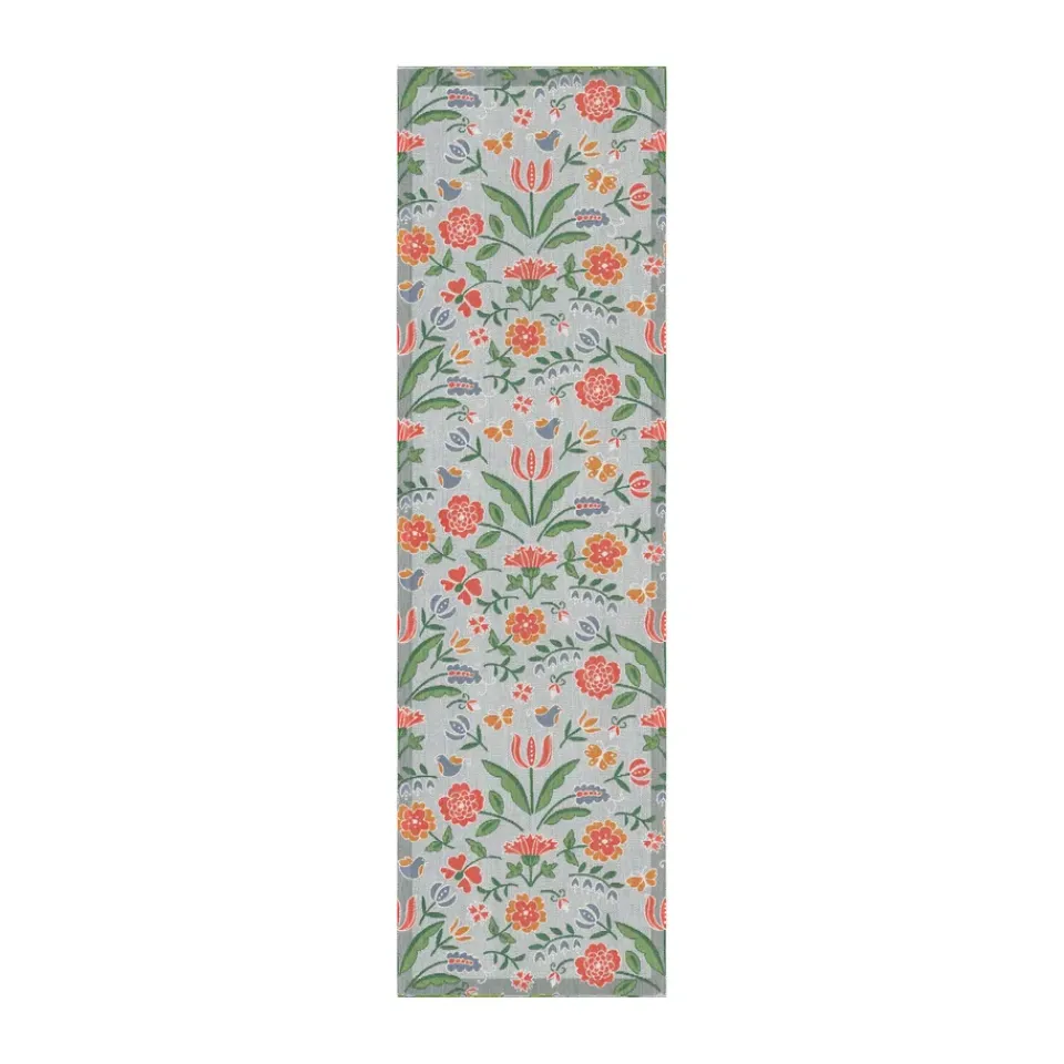 Table Runners^Ekelund Linneväveri Blomglänta table runner 35x120 cm, Multi