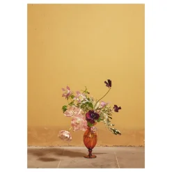 Hot Paper Collective Blomst 02 Ochra poster, 50x70 cm Yellow