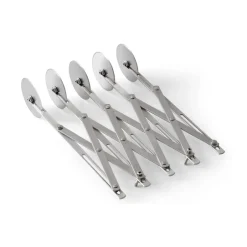 Online Blomsterbergs dough cutter with 5 wheels, Steel Silver-coloured