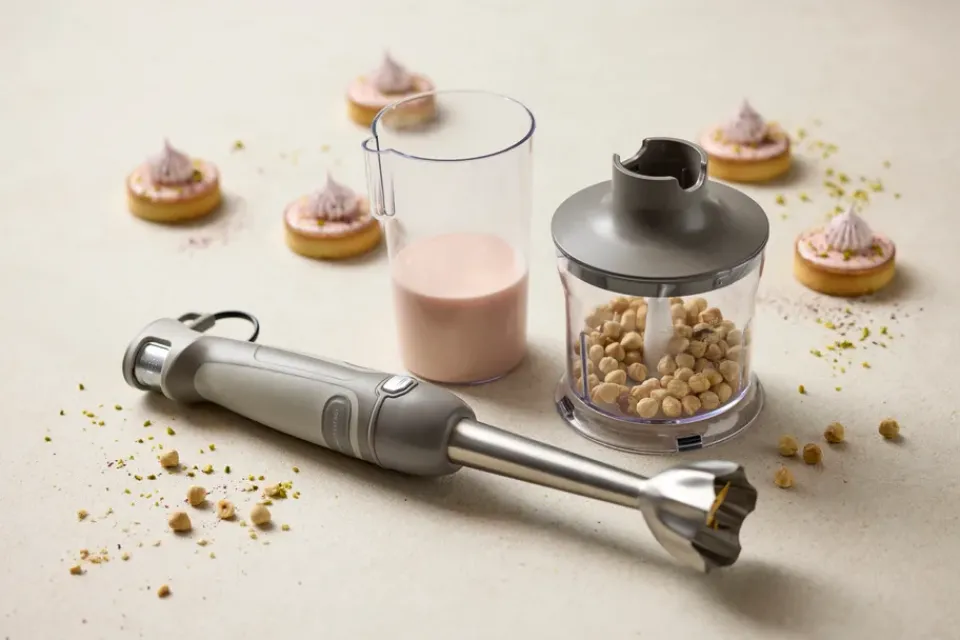 Hand Blenders^Blomsterbergs hand blender set, 3 pieces, Latte Beige