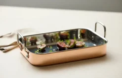 Clearance Blomsterbergs oven pan 35x25.5x6.3 cm, Copper Orange