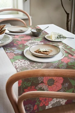Clearance Ekelund Linneväveri Blomsterfång table runner 35x140 cm, Multi