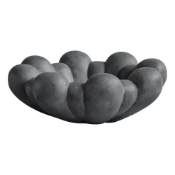 Outlet 101 Copenhagen Bloom tray bowl large, Dark Grey