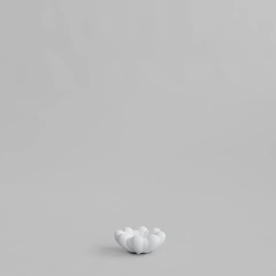 Clearance 101 Copenhagen Bloom tray bowl mini, Bone White