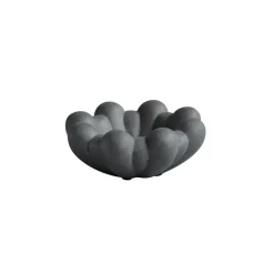 Decorative Bowls^101 Copenhagen Bloom tray bowl mini, Dark Grey