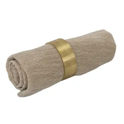 Napkin Rings & Holders^Bloomingville napkin rings 4 pack, brass Gold-coloured