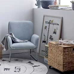 New Bloomingville rug Ø130 cm, Multi
