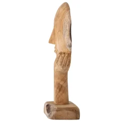 Bloomingville wooden sculpture 35 cm, nature Brown