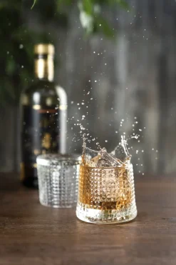 Discount La Rochère Blossom whiskeyglas 16 cl 4-pack, Clear Transparent