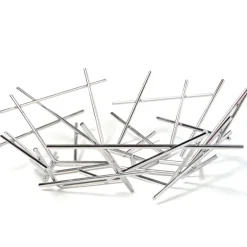 Online Alessi Blow up fruit basket, stainless steel GreySilver-coloured