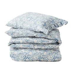 Bed Sets^Lexington Floral Printed Cotton Sateen bed set, 50x60 cm, 220x220 cm Blue