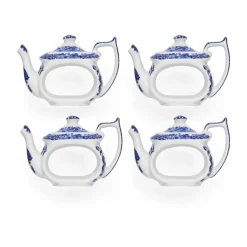 Outlet Spode Blue Italian napkin ring 4-pack, Blue-white BlueWhite